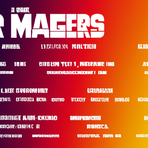 The Definitive List of Marvel Movies and When to Watch Them