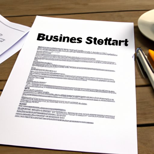 An Overview of the Necessary Paperwork for Starting a Business