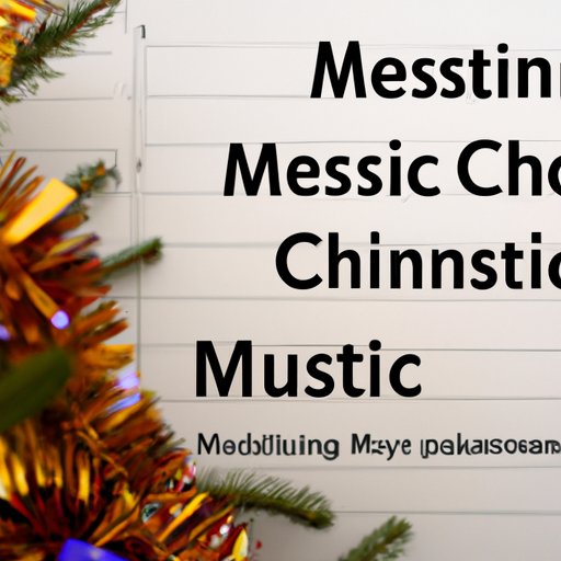Examining the Role of Christmas Music on Mental Health and Wellbeing