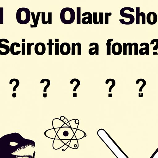 Narrowing Down Your Science Major Options with a Handy Quiz