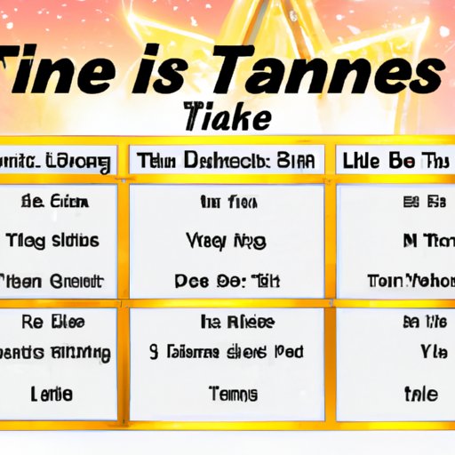 When to Tune In: A Look at the Timetable of Dancing with the Stars