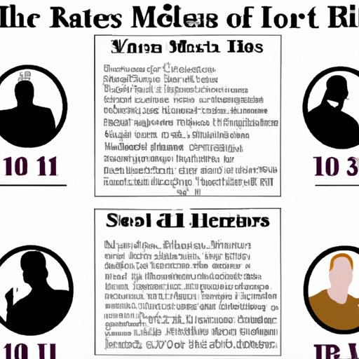 Historical Look at Solo Artists with the Most Number One Hits