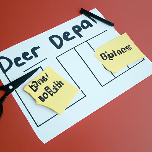 Develop a plan to become debt free