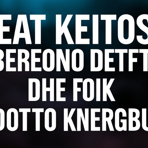 Benefits of Eating a Keto Diet