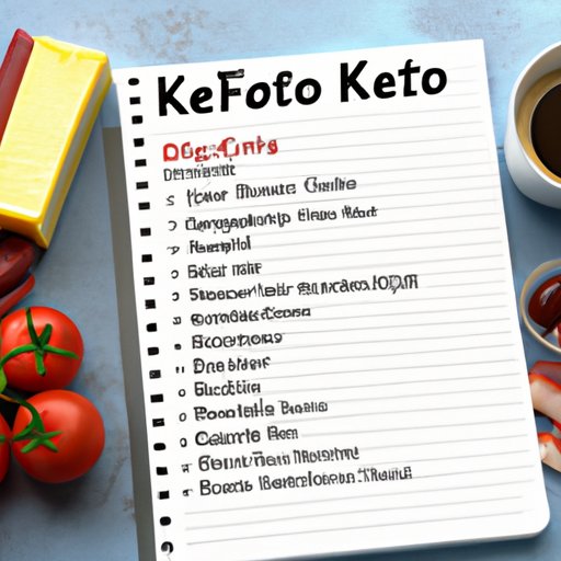 A Shopping List of Essential Keto Diet Foods