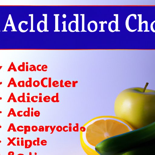 Avoid Foods High in Acidic Content