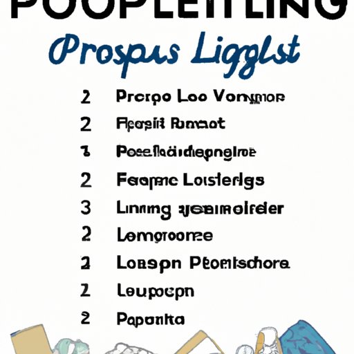 A Comprehensive Packing List for Traveling to Europe