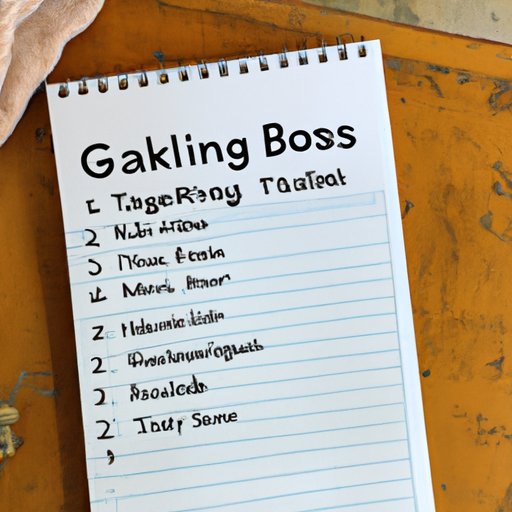 Create a Packing List Based on Your Destination and Activities