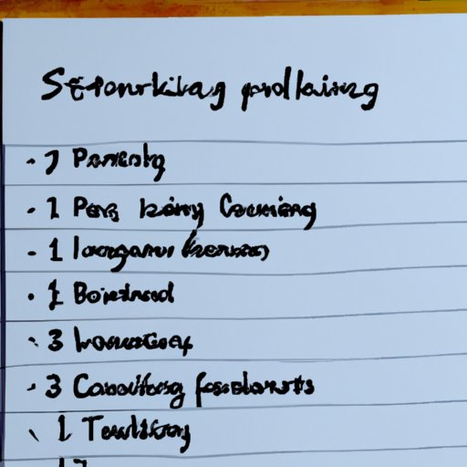 Create a Comprehensive Packing List for Every Member of the Family