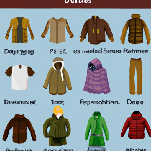 Types of Clothing Needed for Different Climates and Terrains