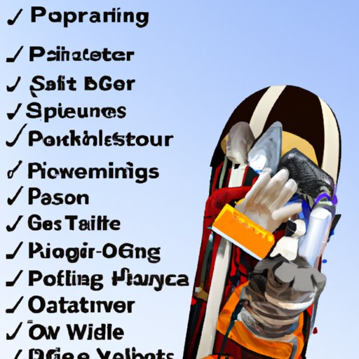Comprehensive List of Essential Items for a Snow Trip