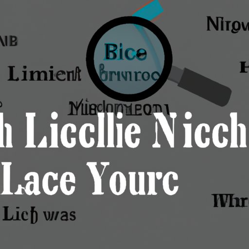 Finding the Right Niche for Your LLC