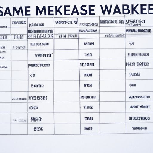 Timetable for Paris Fashion Week Schedule