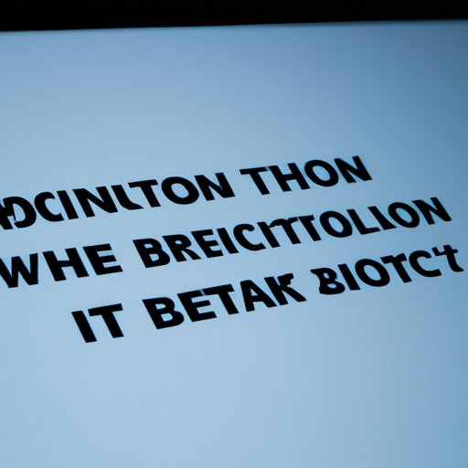 Factors to Consider When Deciding When to Sell Your Bitcoin