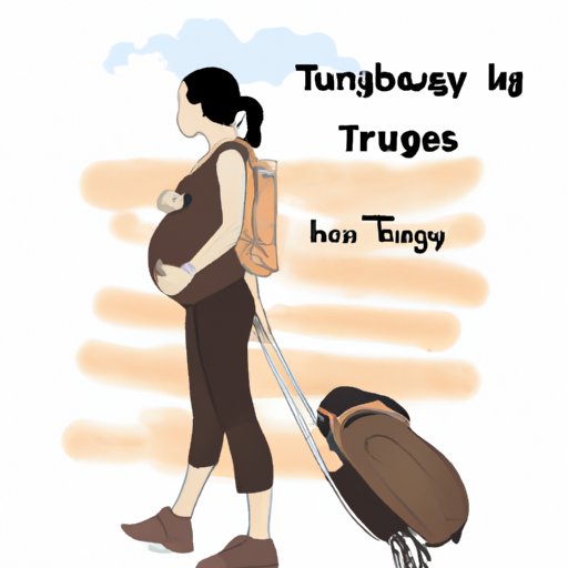 Definition of Travelling While Pregnant
