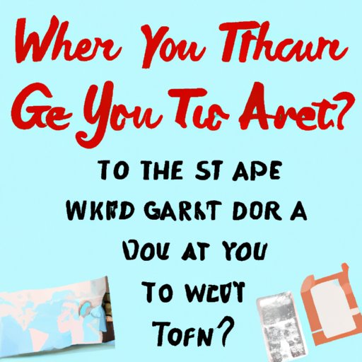 Tips for Planning Your Where Are We Tour Adventure