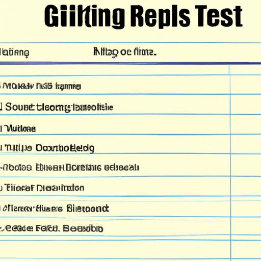 Create a Comprehensive List of Resources