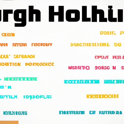 Highlight Popular Programming Languages and How to Get Started with Each