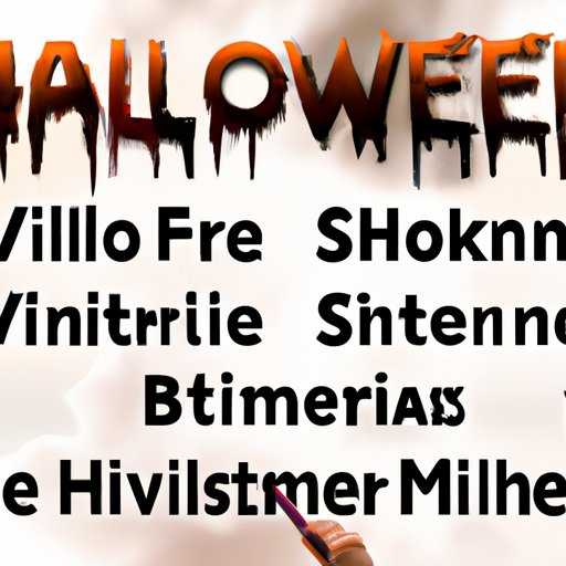 Create List of Free Streaming Sites to Watch Halloween Movies