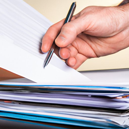 Preparing Documents and Necessary Paperwork