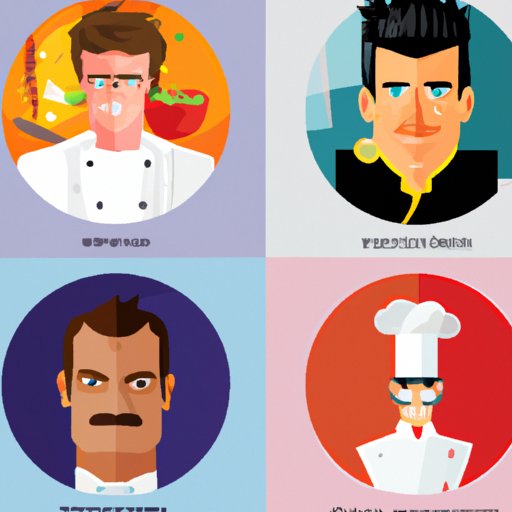 Profile Celebrity Chefs and Their Most Popular Dishes at Their Restaurants
