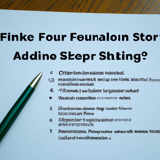 Summary of Steps to Take When Searching for a Financial Advisor