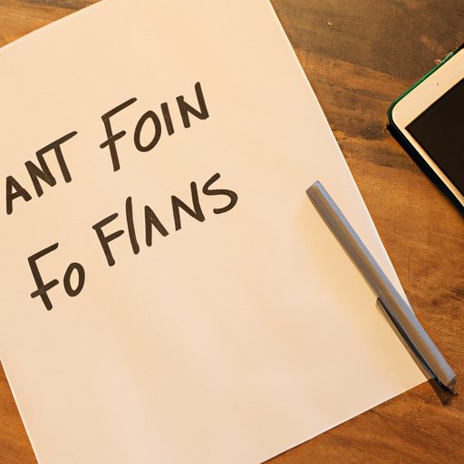 Creating a Financial Plan for Your 30s