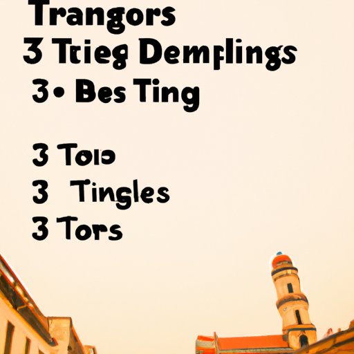 Make a List of the Best Cities to Explore in Three Days