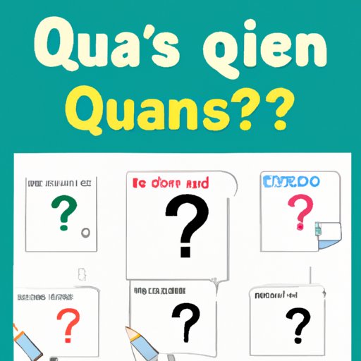 How to Create Questions for Your Quiz