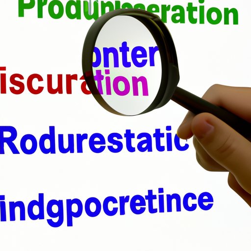 Researching the Performance of Specific Industries