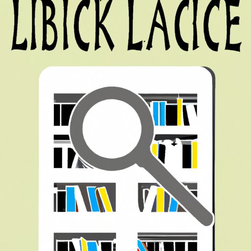 Look for it in Your Local Library