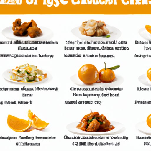 Comparison of Orange Chicken Recipes from Different Regions