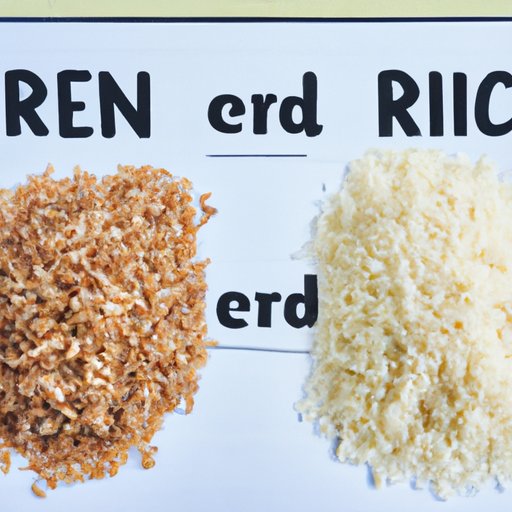 A Comparison of Nutritional Benefits between White Rice and Brown Rice