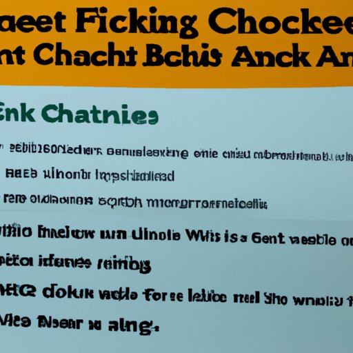Advantages and Disadvantages of Different Checking Account Options