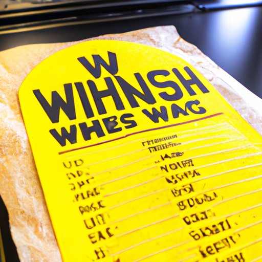 Create Your Own Healthy Meal at Which Wich