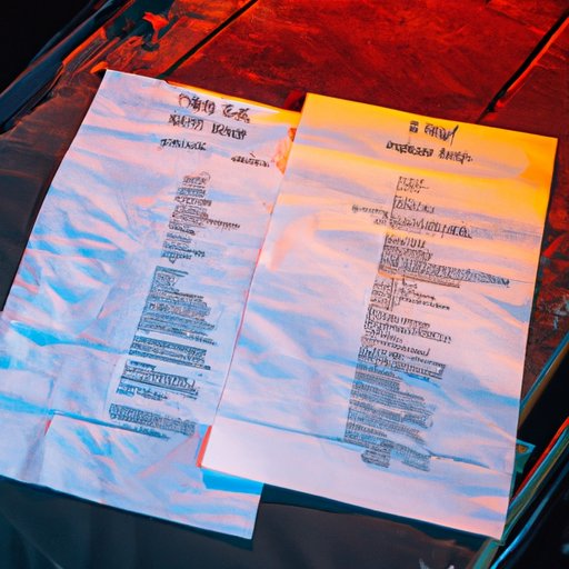 Comparing Set Lists from Different Concerts on the Who Cares Tour