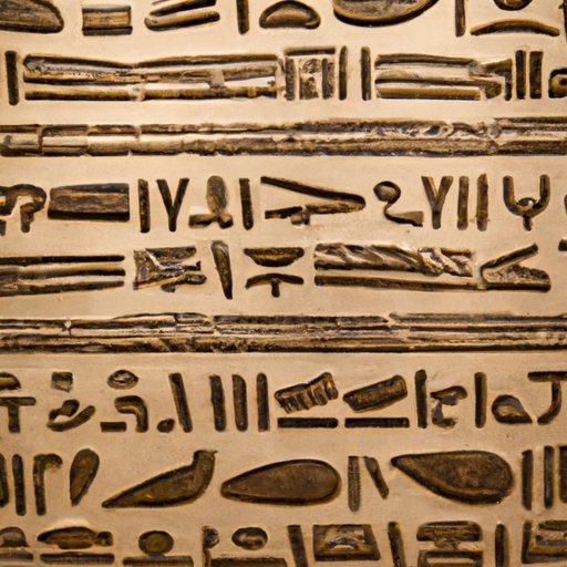Ancient Writing Systems: Sumerian Cuneiform and Egyptian Hieroglyphs