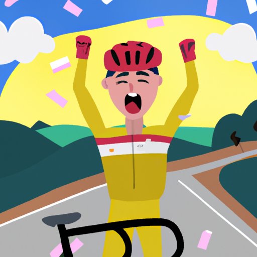 Reaction of Winner to Winning Stage 9 of Tour de France 2022