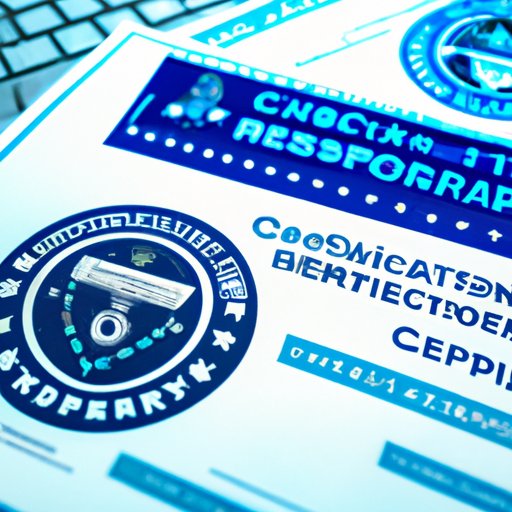 Professional Certifications Available for Cybersecurity Professionals