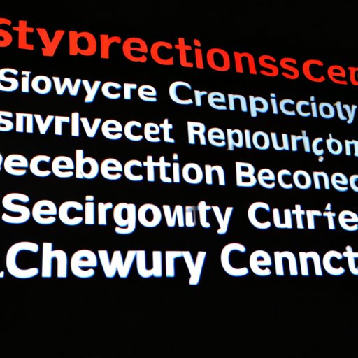 The Need for Cybersecurity Professionals