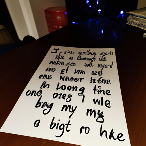 The Lyrics of Dancing on My Own