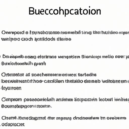Potential Use Cases of Bitcoin