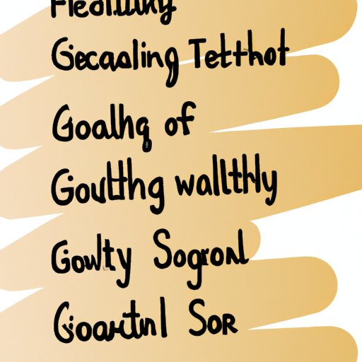 Highlighting the Benefits of Goal Setting