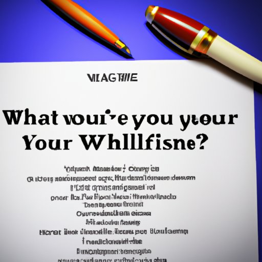 Essential Information to Know Before Choosing a Will Writing Service