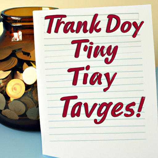 Tips for Saving Money on Taxes