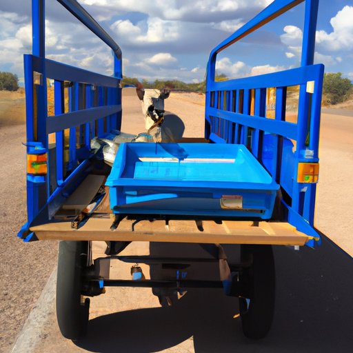 The Adventures of a Blue Lab Cart Heading West