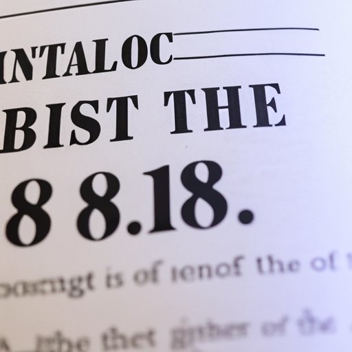 A Historical Look at the 1883 Text and its Contribution to Modern Criminal Justice