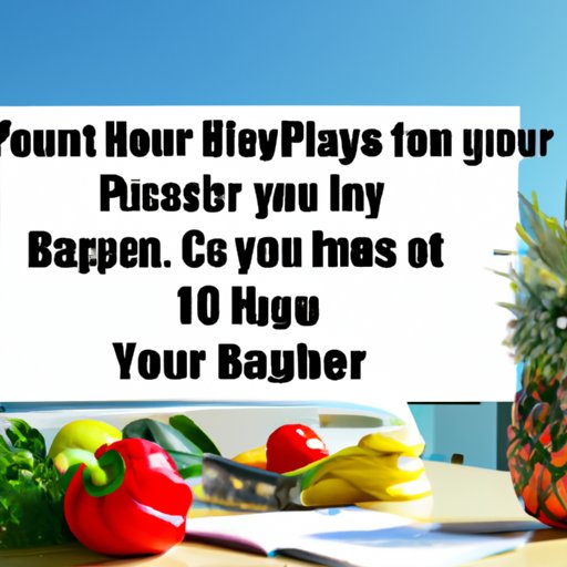 7 Healthy Eating Tips for Managing High Blood Pressure