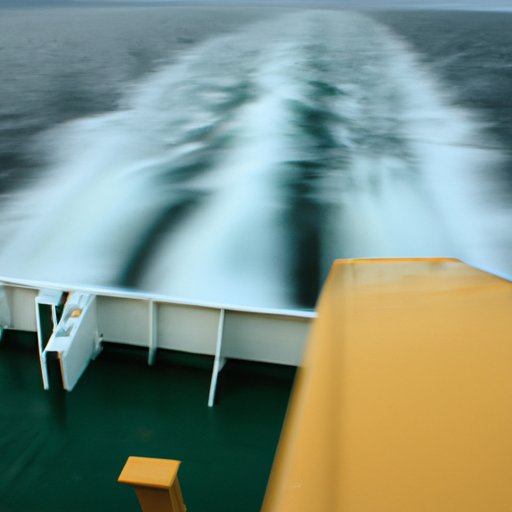 A Relaxing Journey: Taking a Ferry at a Constant Speed