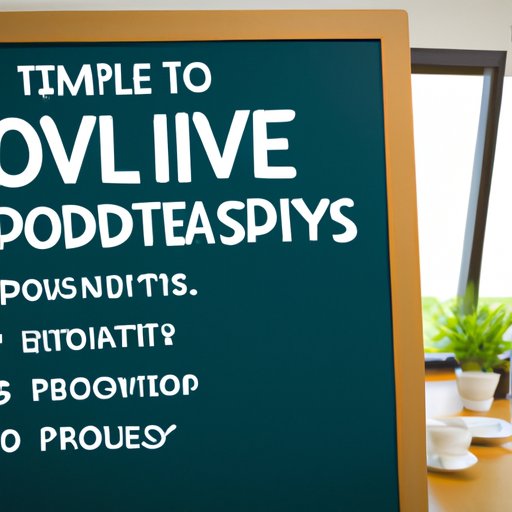 Tips for Cultivating a Positive Outlook as a Leader